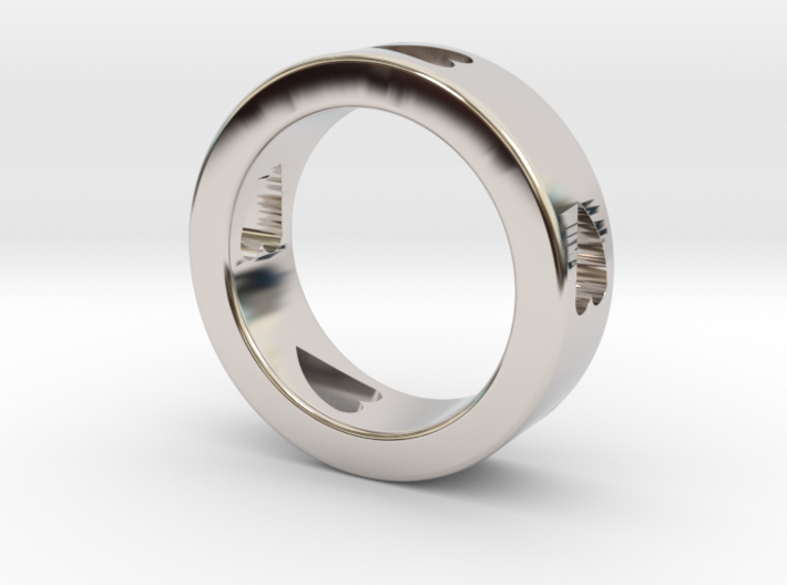 LOVE RING Size-12 3d printed