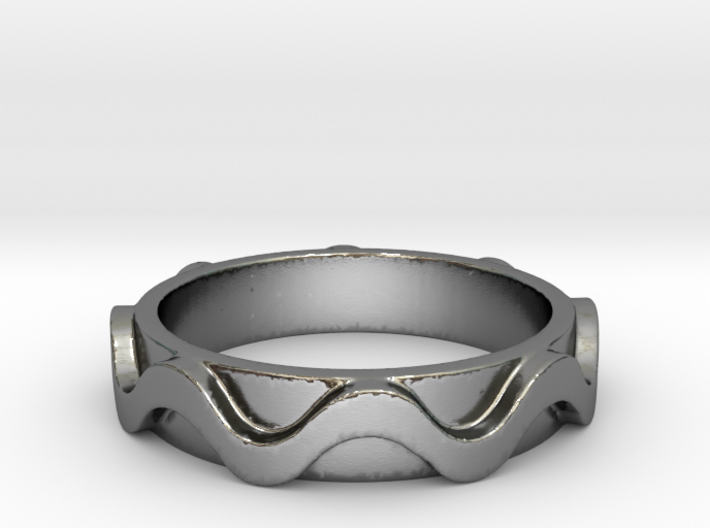 Copa band Ring Size 6 3d printed