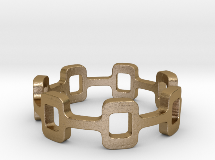 Ipa stack Ring Size 8 3d printed