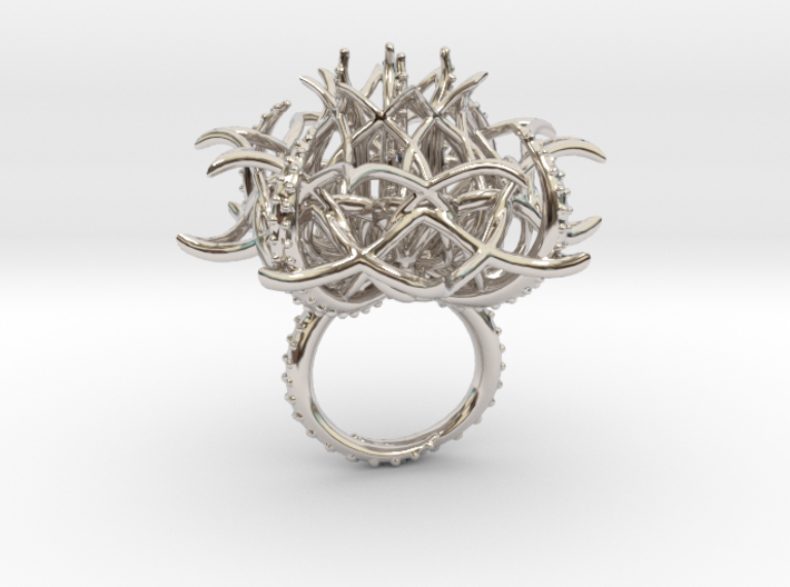 Ring The Cthulhu 7US (17.35mm) 3d printed