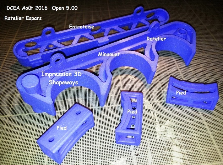 Open 5.00 Support Esparts Entretoise 3d printed 