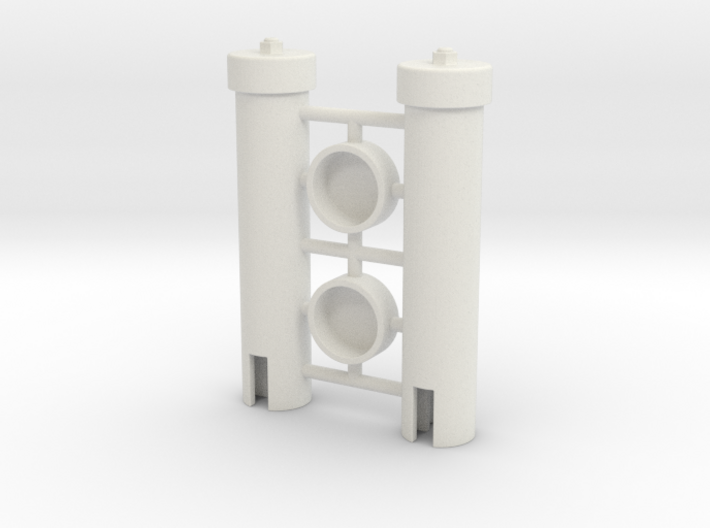 Power Cell Cylinders Pair 3d printed