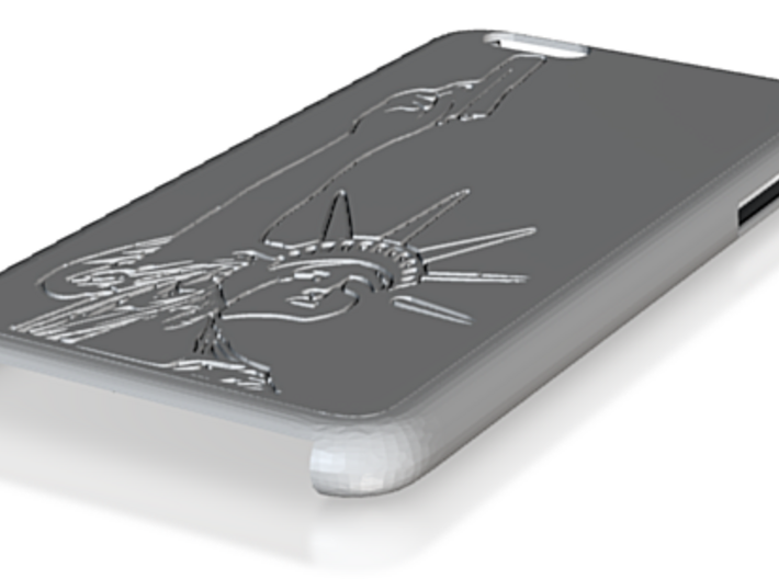 iPhone 6+ Plus - Lady Liberty Case 3d printed