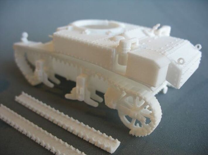 VBU Light Tank US M3 Stuart 3d printed 