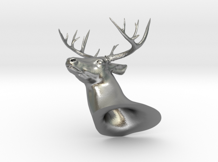 White Tail Deer Mount 3d printed