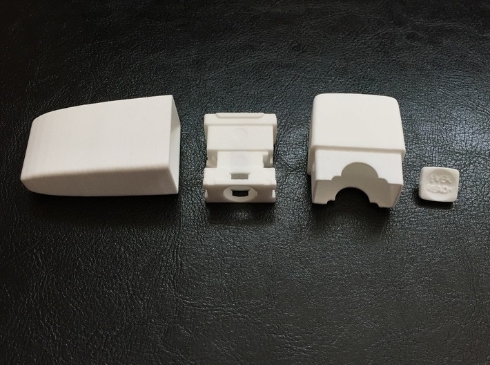  Eveready (Ever Ready) Minilight Top Parts 3d printed 