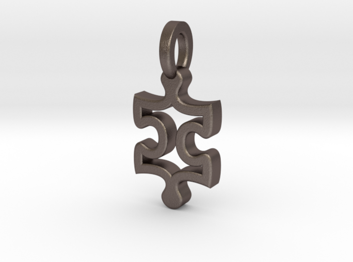 Puzzle Charm 3d printed