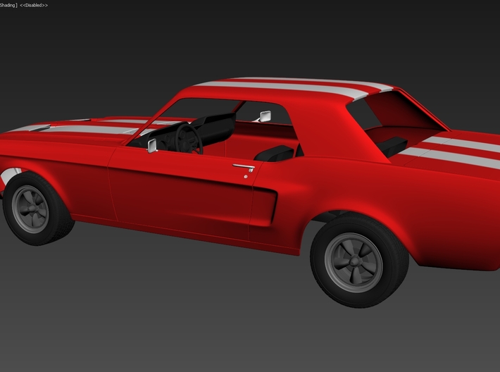 Ford Mustang GT '68 - KIT 01 3d printed 