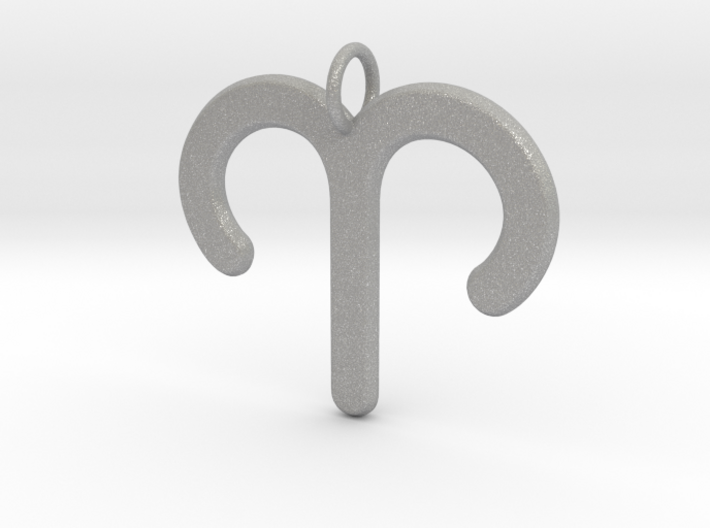 Aries Zodiac Star Sign Necklace Pendant 3d printed