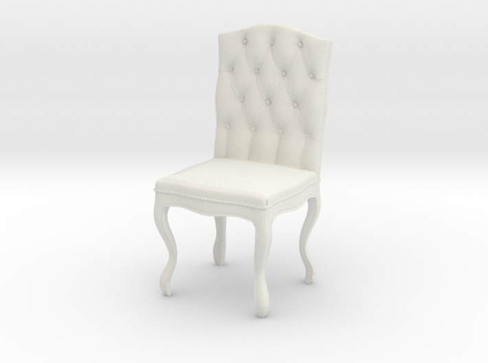Tufted Dining Chair 3d printed