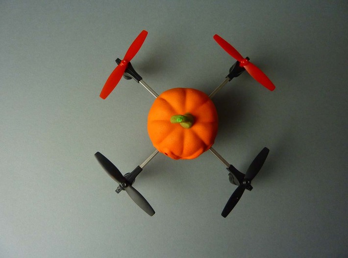 Halloween case for Micro Drone 3.0 3d printed Halloween case for Micro Drone 3.0- 3D printed in orange nylon