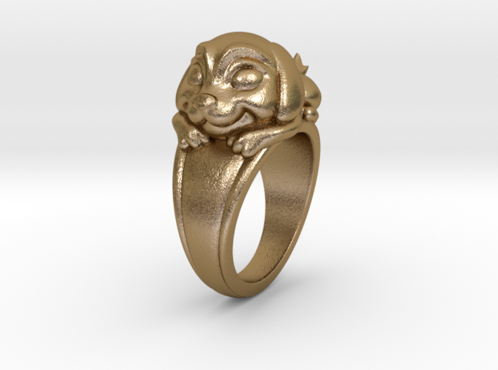 Dog Pet Ring - 18.19mm - US Size 8 3d printed 