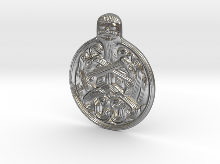 Odin Medallion 3d printed