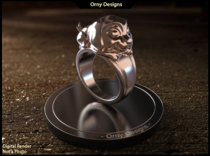 Dog Pet Ring - 17.35mm - US Size 7 3d printed