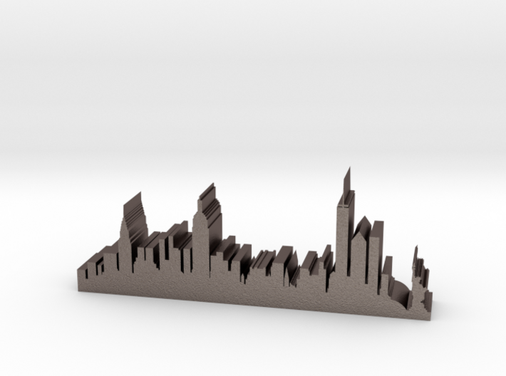 NY Skyline 5&quot; Long 3d printed