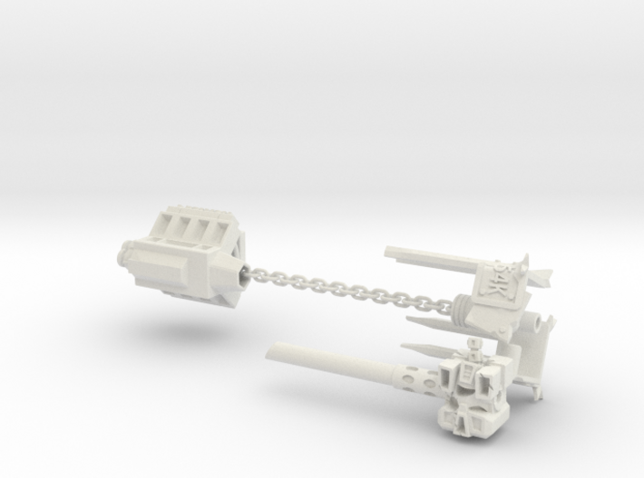 5mm MakeShift Weapons Set 3d printed 