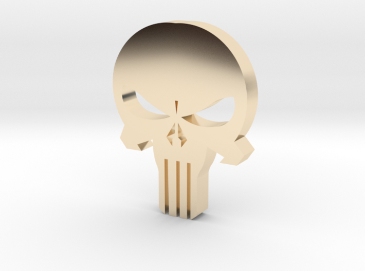 Punisher Skull 3d printed
