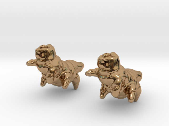 Tardigrade Earrings 3d printed