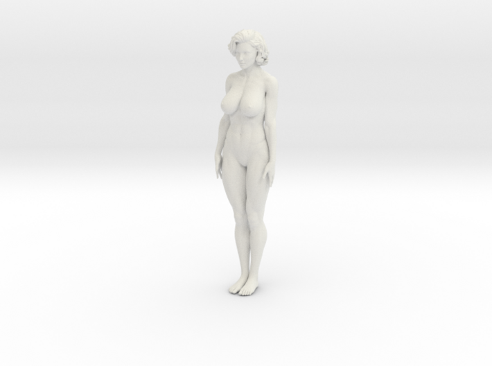 Fitness Short-haired girl 1/10 3d printed 