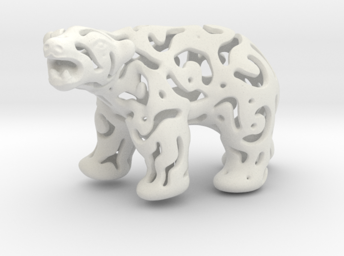 Polar Bear 3d printed