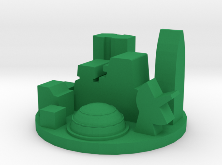 Game Piece, Future City 3d printed