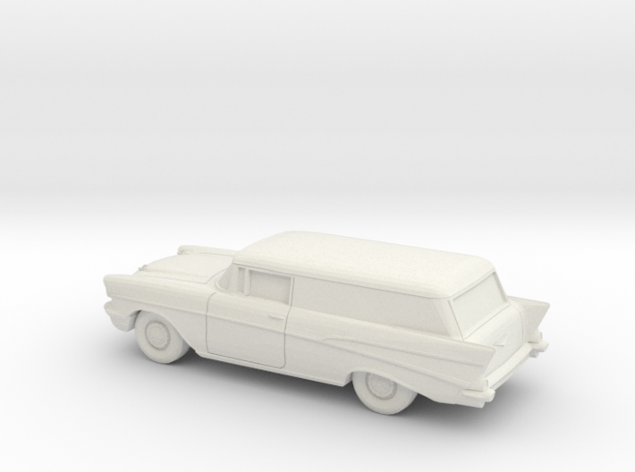 1/87 1957 Chevrolet 2 Door Delivery 3d printed