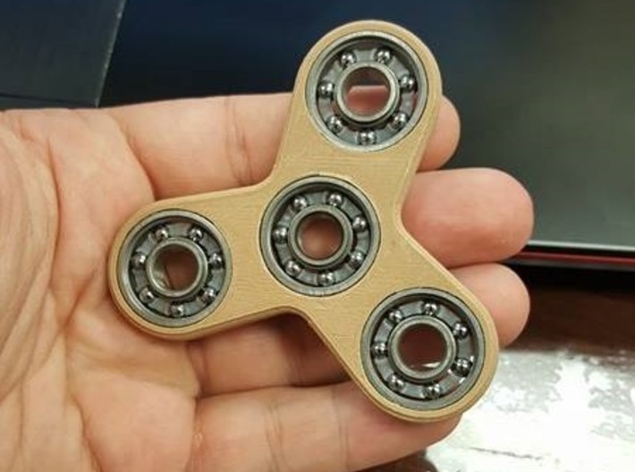 Triple Spinner - Hand/EDC/Fidget Spinner 3d printed