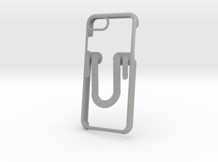 Iphone 7 Case - Hold Hang Card - Free Hand 3d printed