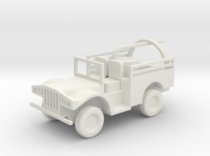 1/110 Scale M506 hydrogen peroxide servicer truck 3d printed