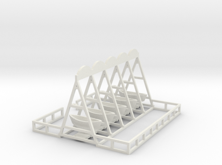 Schiffschaukel 5 Gondeln 3d printed