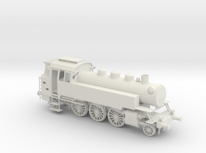 LOV001 German Steam loco Br 64 &quot;Kriegslokomotive&quot; 3d printed