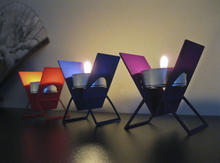 Tealight Easel 3d printed