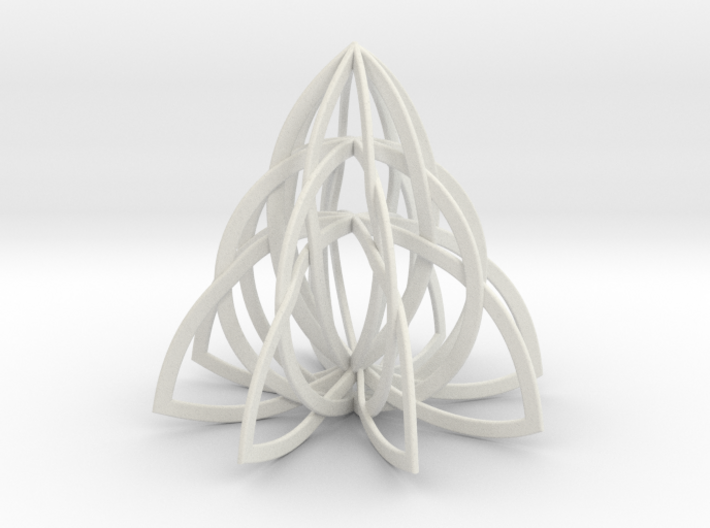 Celtic Knot Pyramid 3d printed