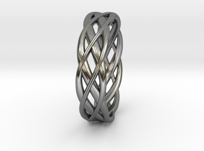 ring Double Braid 3d printed
