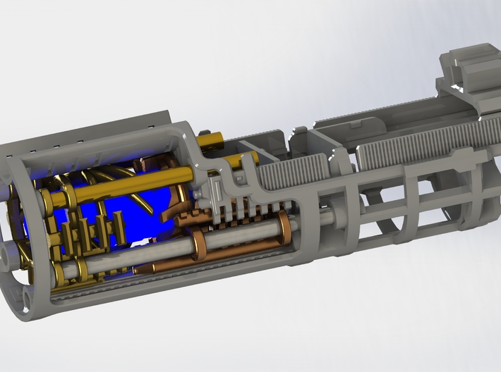 Graflex2.0 - Knight Chassis Variant 2 - Part3 3d printed 