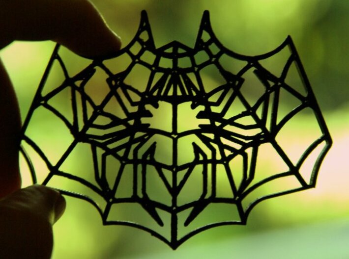 Spider-Bat Cookie Cutter (3 layers, 10 mm) 3d printed 3D print of the 3-layer Spider-Bat Cookie Cutter