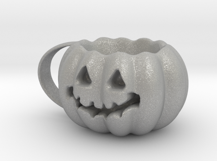 Finished Pumpkin Mug 3d printed