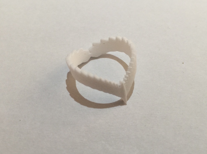 Falcon Wing Ring 3d printed 