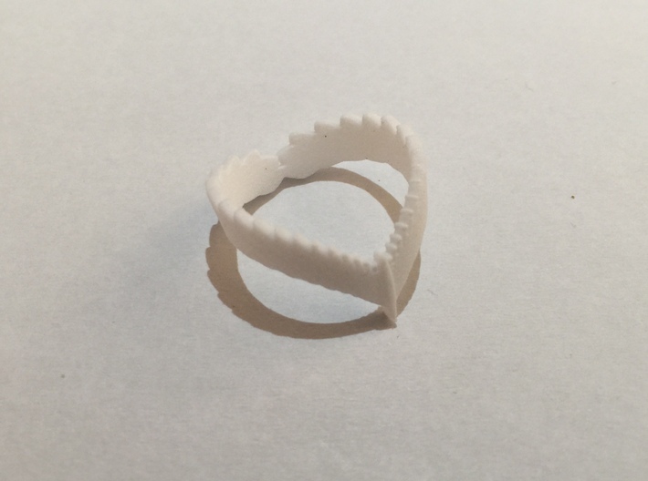 Falcon Wing Ring 3d printed