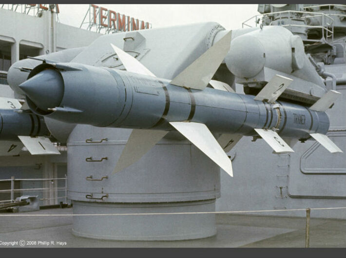 1/96 MK12 SET (GMLS) RIM-8 TALOS missiles KIT 3d printed 