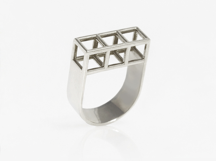 STRUCTURE Nº 3 RING 3d printed 