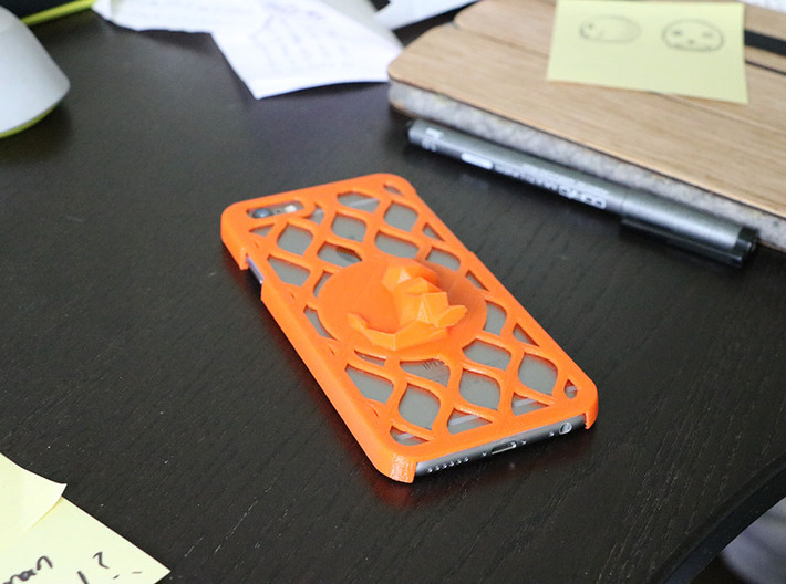 3D Charmander Case (iPhone6) 3d printed 
