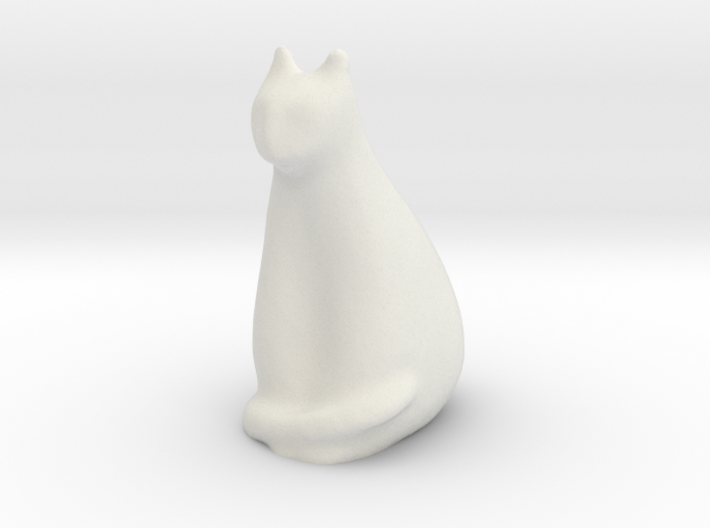 Cat Sculpture 3d printed