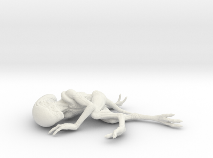 Alien Baby (5,5cm) 3d printed 