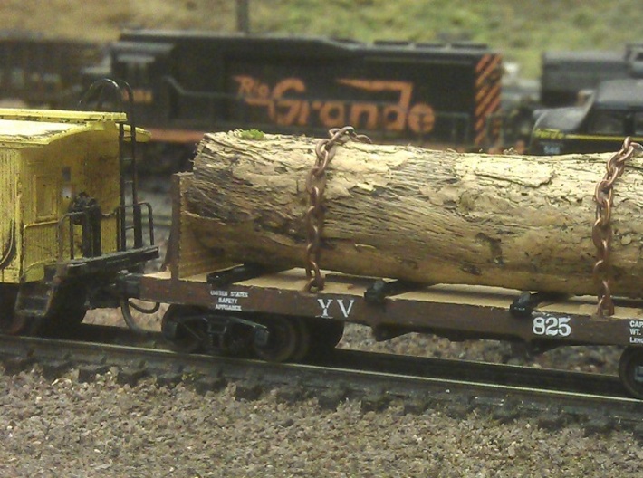 Yosemite Bulk Head Log Car x5 - N Scale 1:160 3d printed 