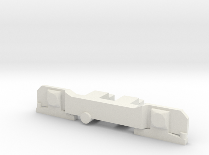 Cover bogie Johannesburg Streamliner 4mm 3d printed