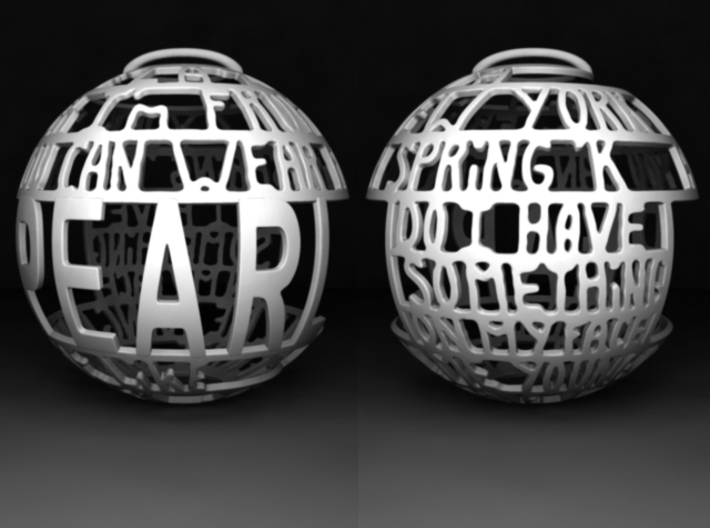 Pearl Quotaball 3d printed