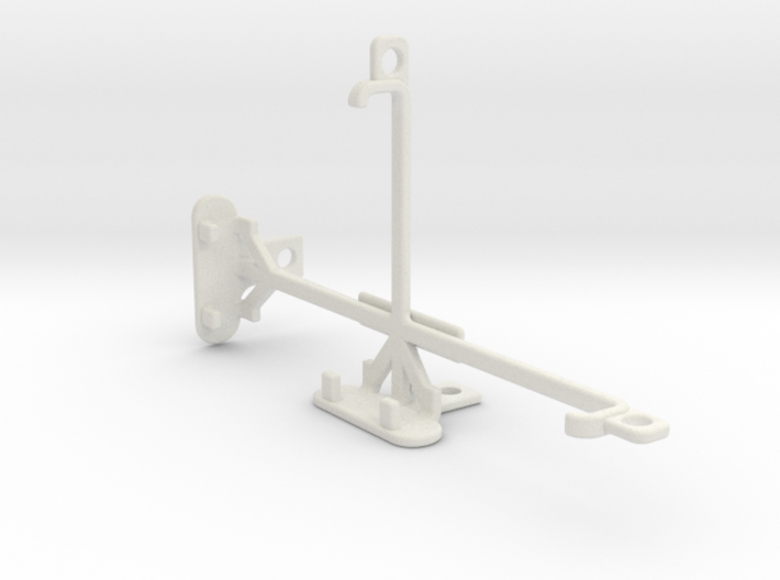 alcatel Pop 3 (5.5) tripod &amp; stabilizer mount 3d printed