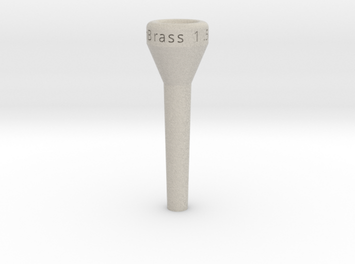 Trumpet mouthpiece 1.5C V02 3d printed
