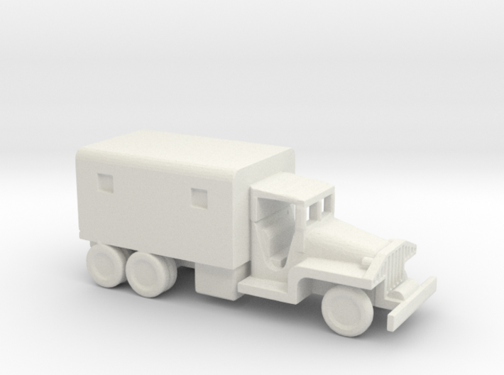 1/200 Scale CCKW Box Truck 3d printed